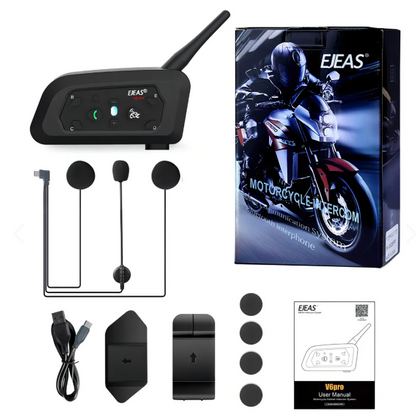 Intercomunicador Bluetooth Ejeas V6 Pro