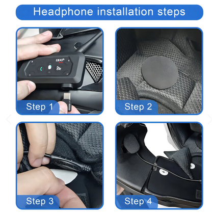 Intercomunicador Bluetooth Ejeas V6 Pro